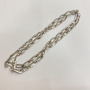 Pt850 プラチナ リングネックレス